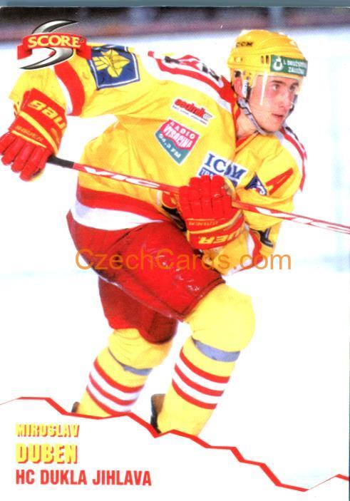 Miroslav Duben 1999/00 DZ Liga Score Red #42