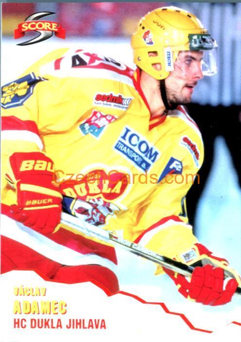 Václav Adamec 1999/00 DZ Liga Score Red #44