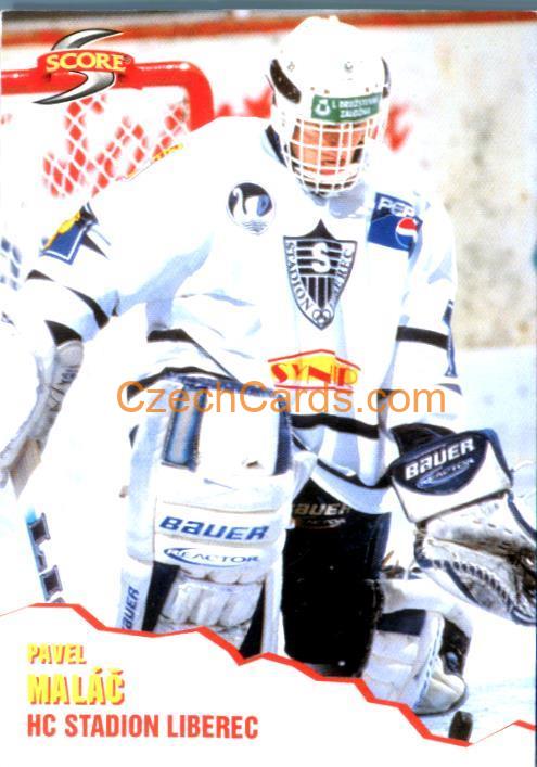 Pavel Maláč 1999/00 DZ Liga Score Red #73