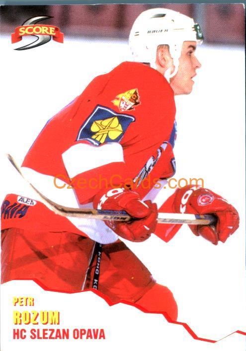 Petr Rozum 1999/00 DZ Liga Score Red #107