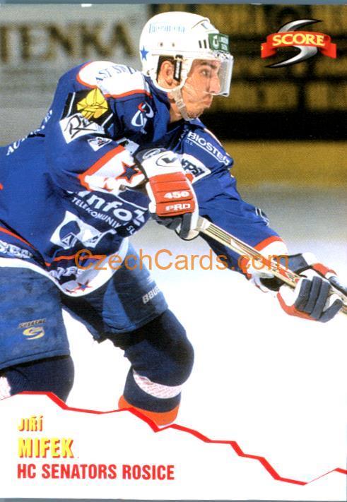 Jiří Mifek 1999/00 DZ Liga Score Red #135
