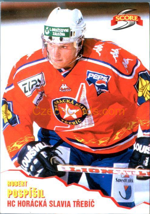 Robert Pospíšil 1999/00 DZ Liga Score Red #156