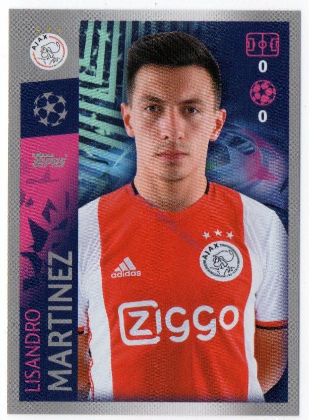 Lisandro Martínez 2019/20 Topps sticker #506