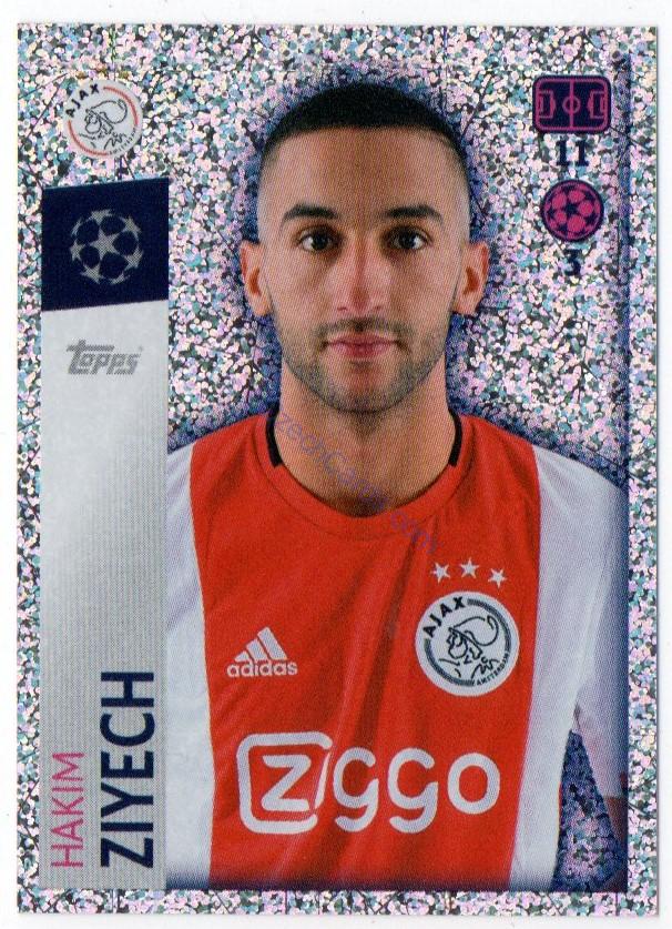 Hakim Ziyech 2019/20 Topps sticker #509