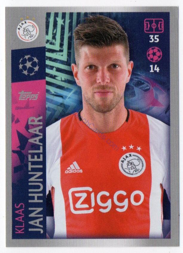 Klaas-Jan Huntelaar 2019/20 Topps sticker #510