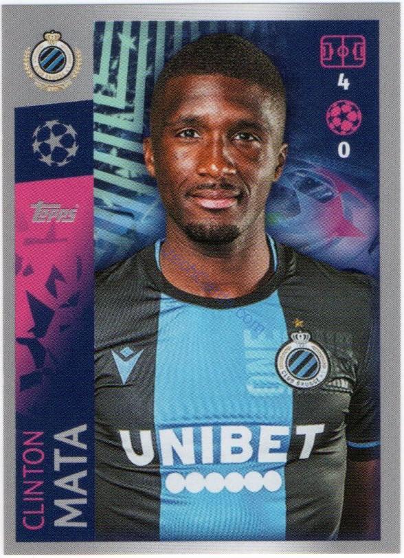 Clinton Mata 2019/20 Topps sticker #516