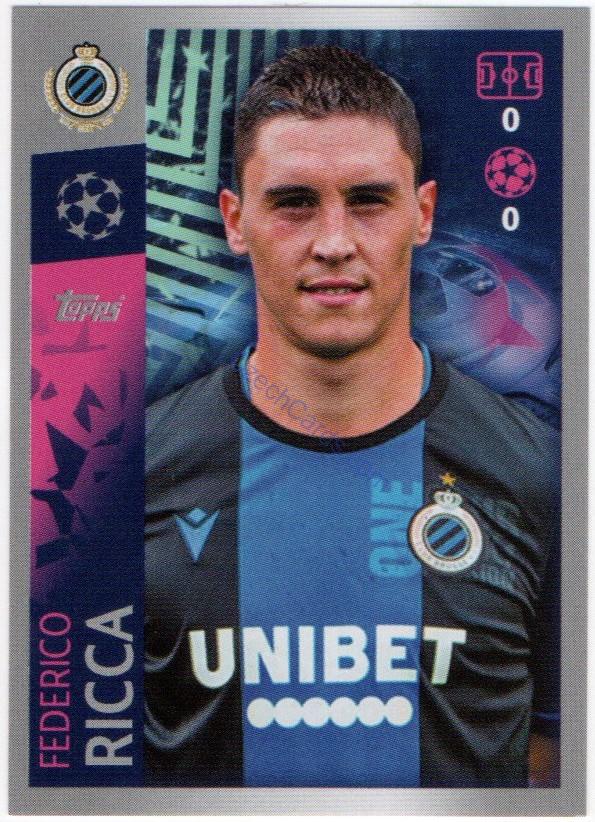 Federico Ricca 2019/20 Topps sticker #517