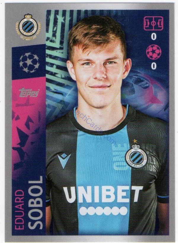 Eduard Sobol 2019/20 Topps sticker #518