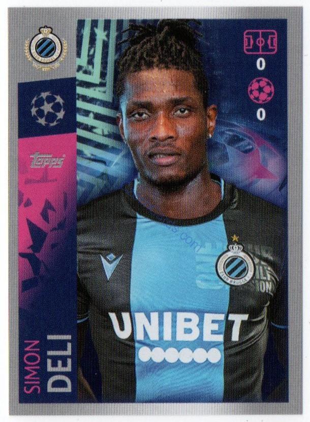Simon Deli 2019/20 Topps sticker #520
