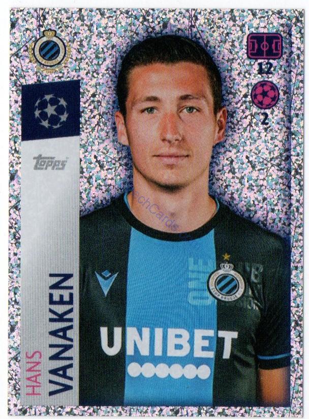 Hans Vanaken 2019/20 Topps sticker #521