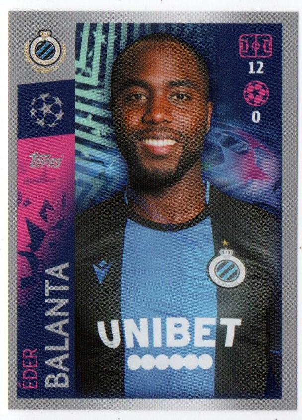 Éder Balanta 2019/20 Topps sticker #522