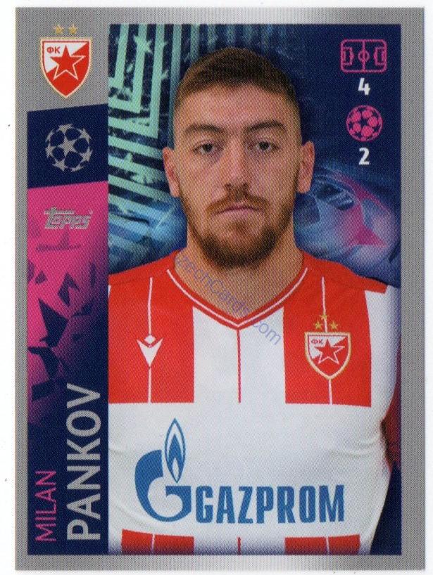 Milan Pavkov 2019/20 Topps sticker #534