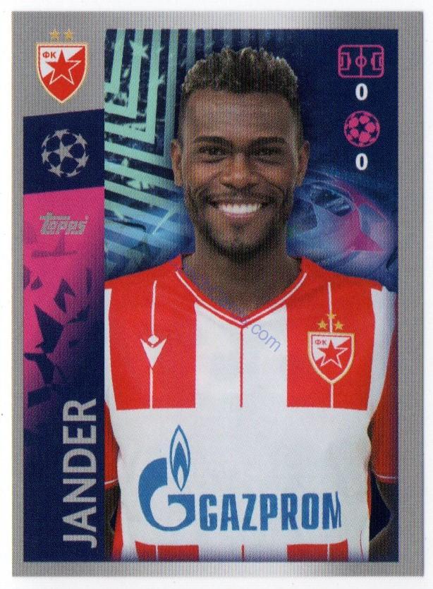 Jander 2019/20 Topps sticker #537