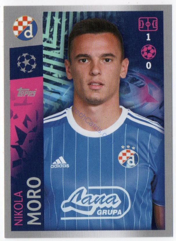 Nikola Moro 2019/20 Topps sticker #552