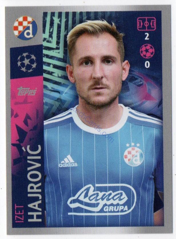 Izet Hajrović 2019/20 Topps sticker #555
