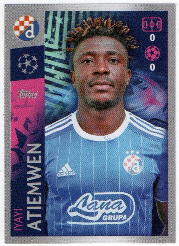 Iyayi Atiemwen 2019/20 Topps sticker #559
