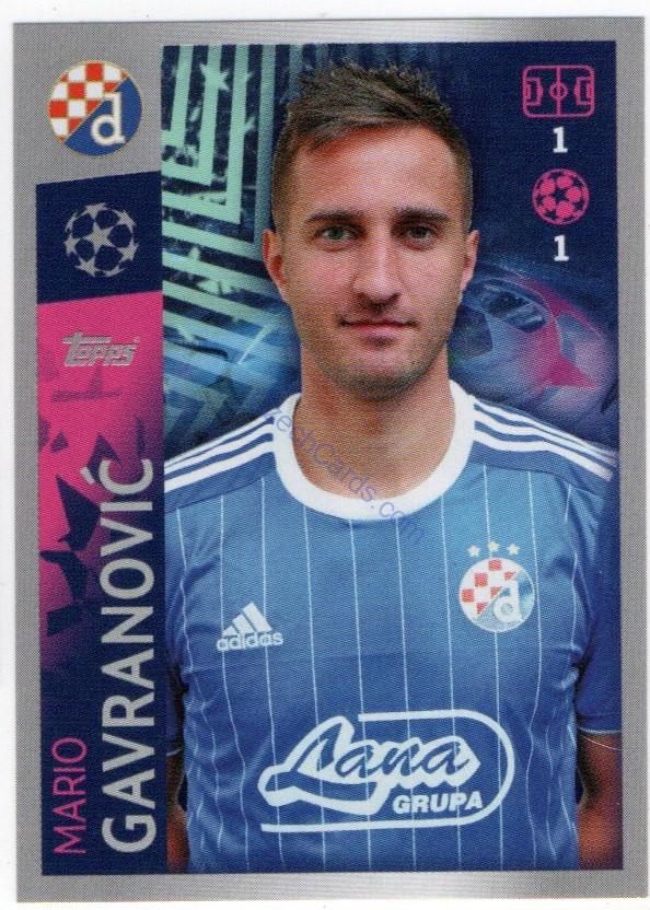 Mario Gavranović 2019/20 Topps sticker #560