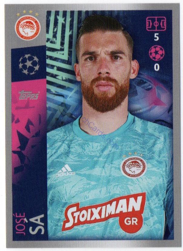 José Sá 2019/20 Topps sticker #563