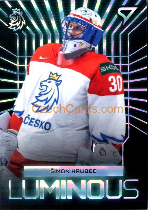 Šimon Hrubec 2024 Sportzoo Hokejové Česko Luminous #LS-2
