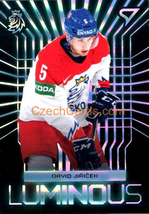 David Jiříček 2024 Sportzoo Hokejové Česko Luminous #LS-7
