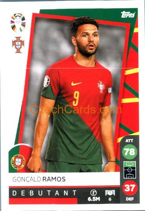 Goncalo Ramos 2024 Topps Match Attax EURO LIDL Czech edition #6