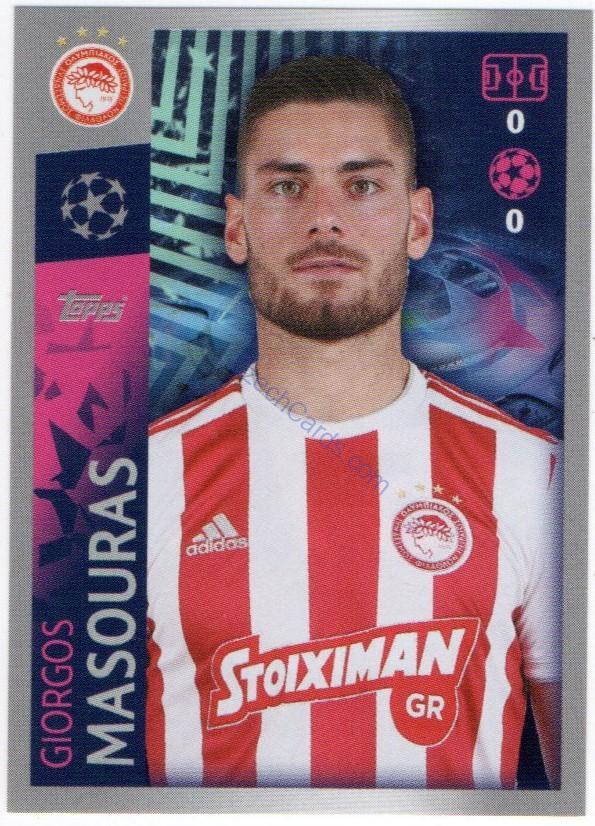 Giōrgos Masouras 2019/20 Topps sticker #571
