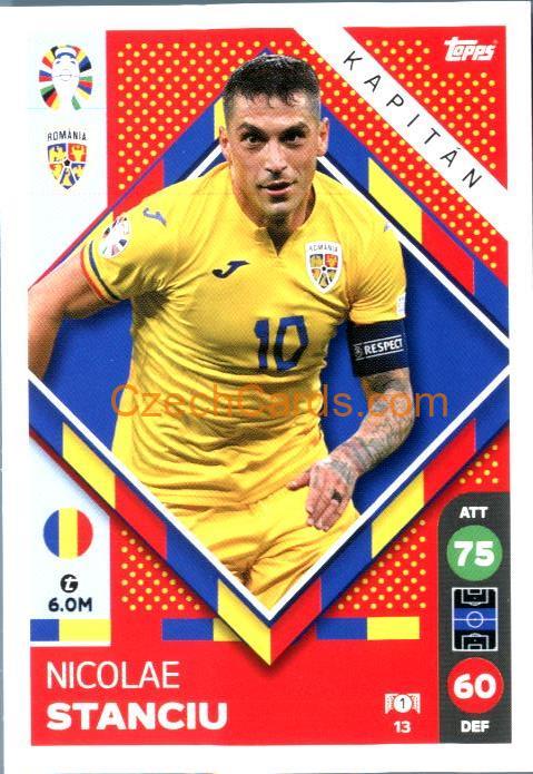 Nicolae Stanciu 2024 Topps Match Attax EURO LIDL Czech edition #13
