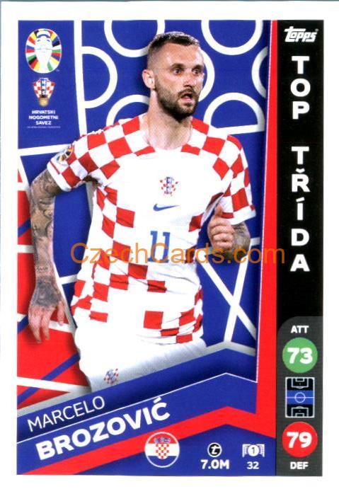 Marcelo Brozovic 2024 Topps Match Attax EURO LIDL Czech edition #32