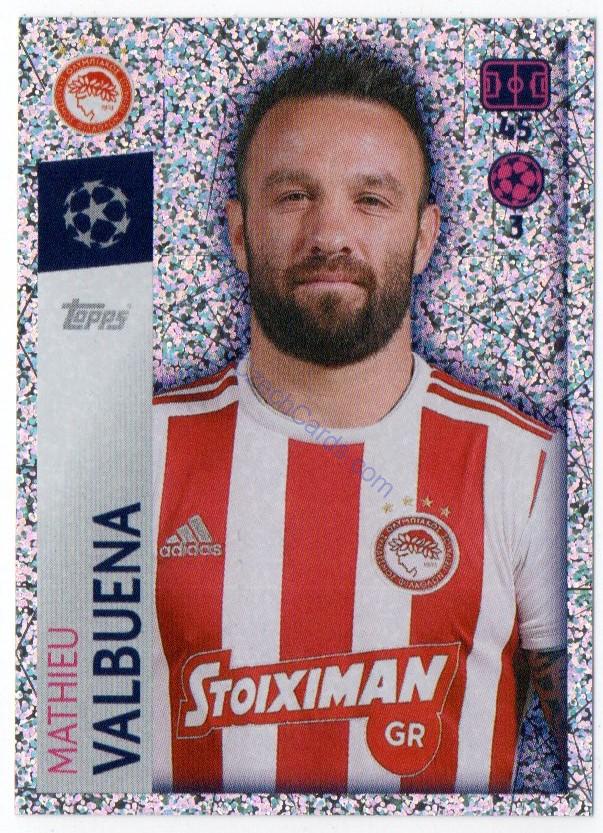 Mathieu Valbuena 2019/20 Topps sticker #575