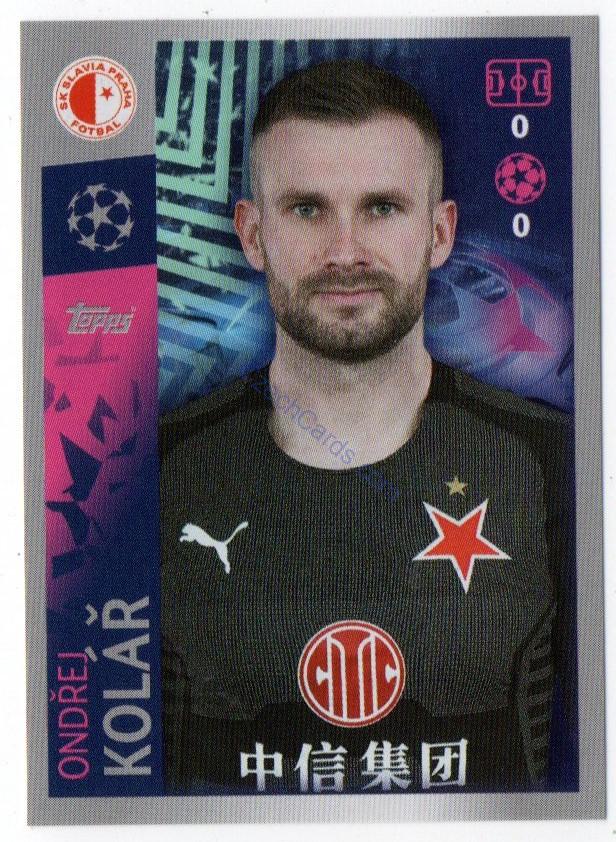 Ondřej Kolář 2019/20 Topps sticker #579