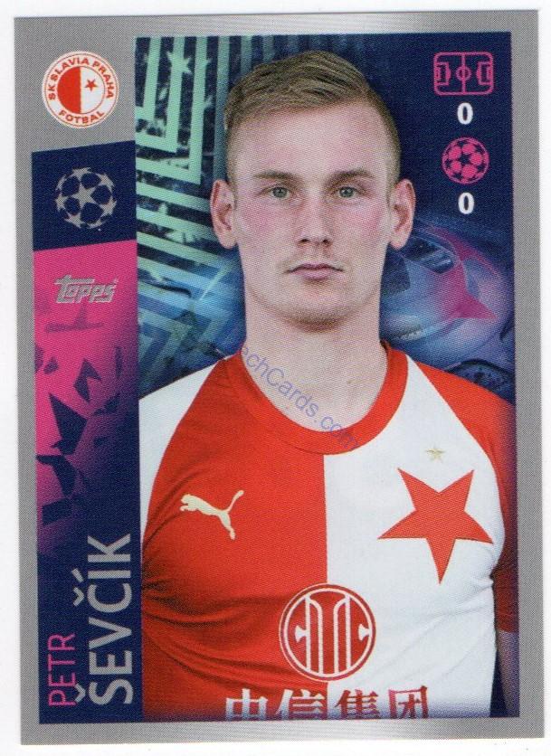 Petr Ševčík 2019/20 Topps sticker #587