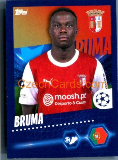 Bruma 2023/24 Topps Champions League sticker #631