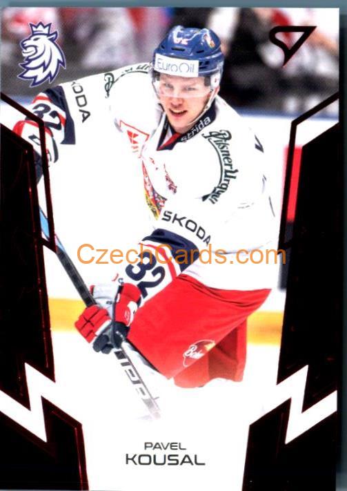 Pavel Kousal 2024 Sportzoo Hokejové Česko Red #41