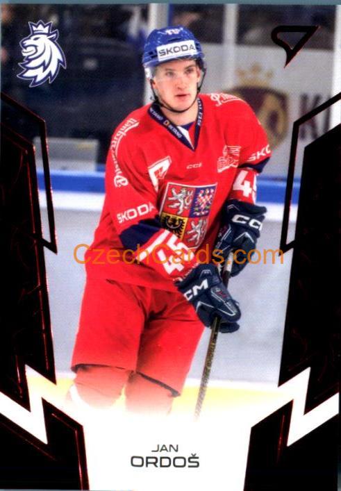 Jan Ordoš 2024 Sportzoo Hokejové Česko Red #49