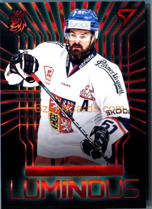 Roman Horák 2024 Sportzoo Hokejové Česko Luminous Red #LS-16
