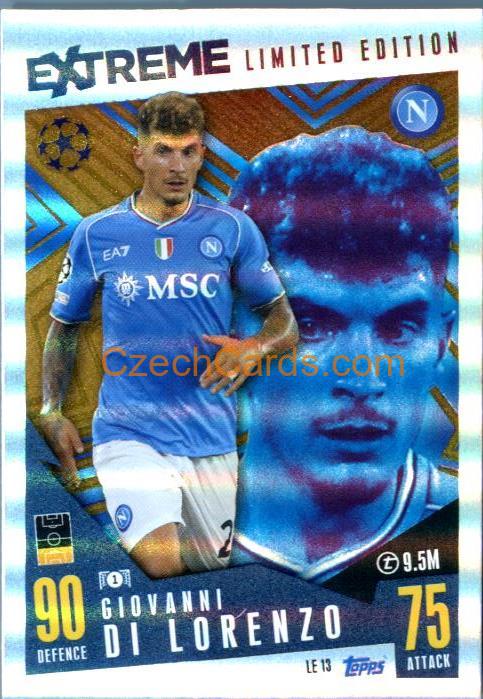 Giovanni Di Lorenzo 2023/24 Topps Match Attax Extra Extreme Limited #LE13