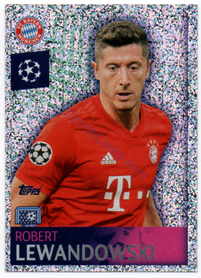 Robert Lewandowski 2019/20 Topps sticker #82