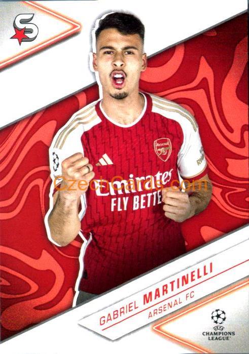 Gabriel Martinelli 2023/24 Topps Superstars #9