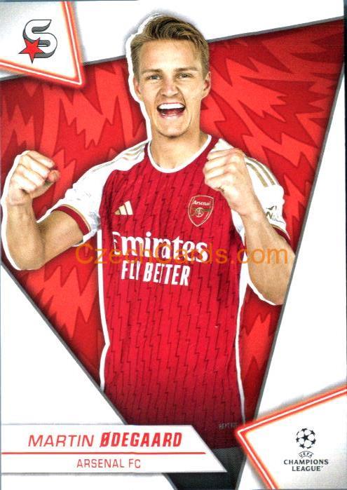 Martin Ødegaard 2023/24 Topps Superstars #11