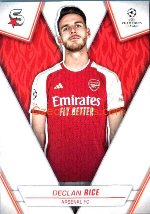 Declan Rice 2023/24 Topps Superstars #13