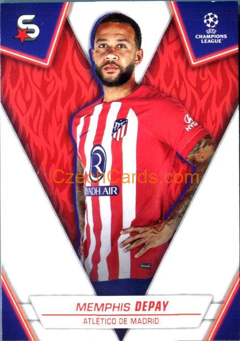 Memphis Depay 2023/24 Topps Superstars #21