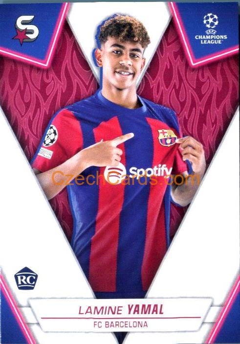 Lamine Yamal 2023/24 Topps Superstars #48 RC