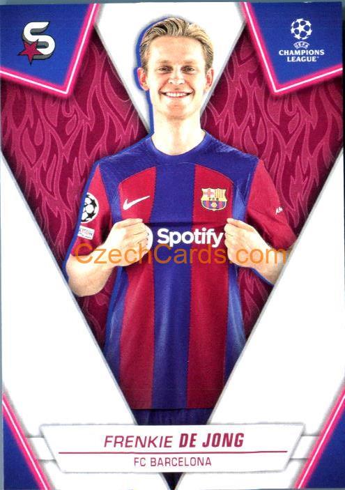 Frenkie de Jong 2023/24 Topps Superstars #49