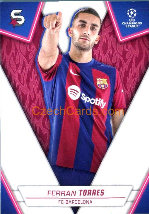 Ferran Torres 2023/24 Topps Superstars #53