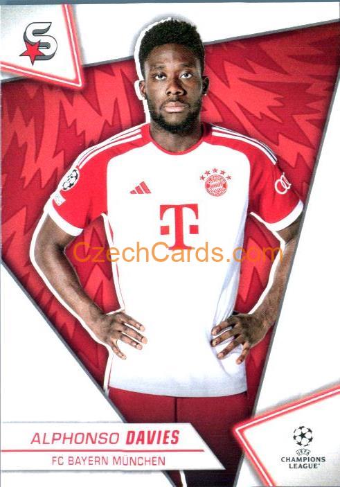 Alphonso Davies 2023/24 Topps Superstars #59