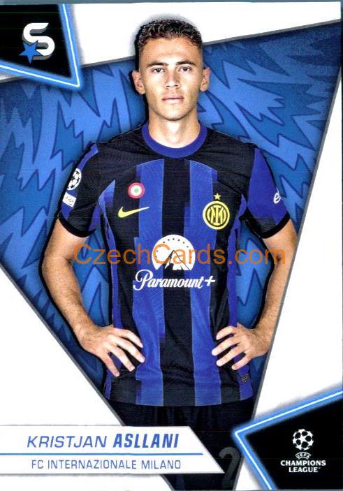 Kristjan Asllani 2023/24 Topps Superstars #65