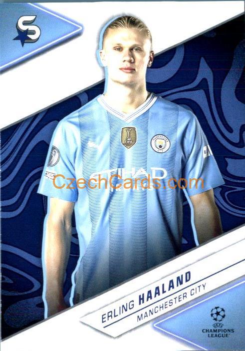 Erling Haaland 2023/24 Topps Superstars #87
