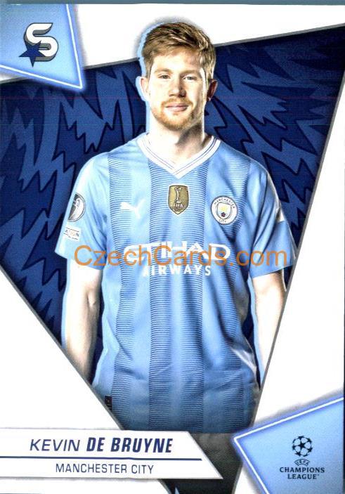 Kevin De Bruyne 2023/24 Topps Superstars #88