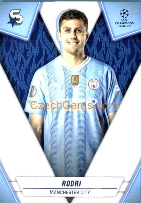Rodri 2023/24 Topps Superstars #93