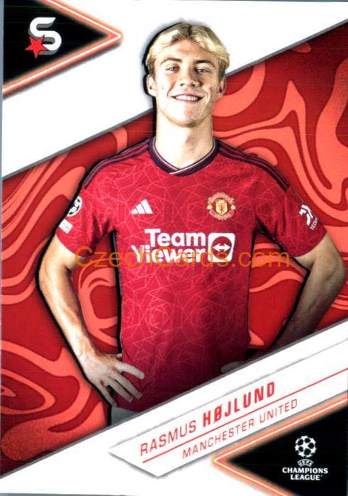 Rasmus Højlund 2023/24 Topps Superstars #96